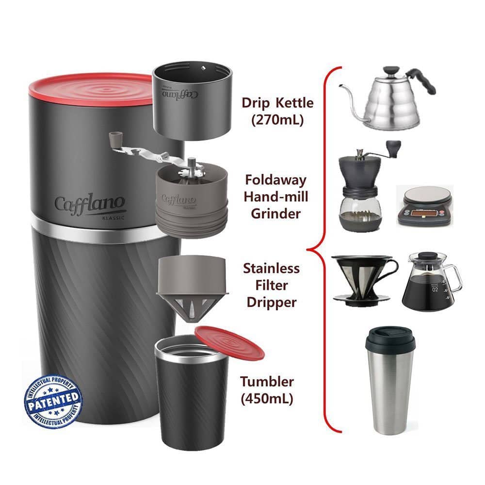 Portable all-in-one coffee maker