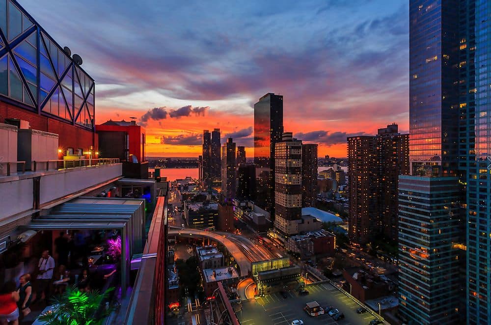 New York’s highest rooftop bar