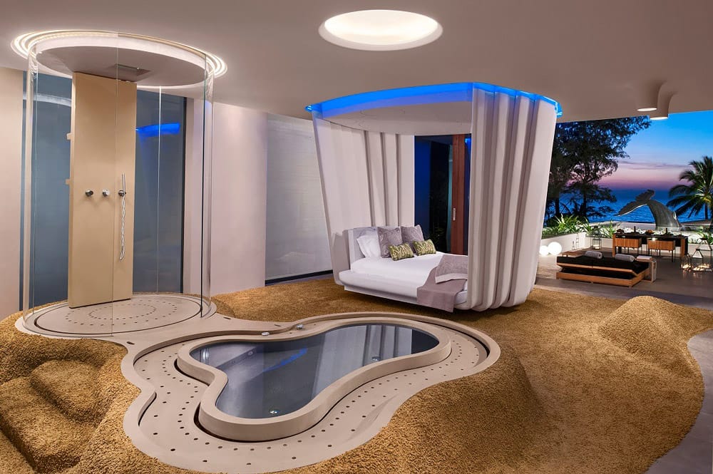 Designer luxury bedroom