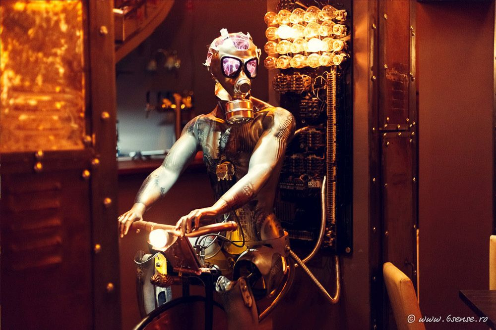 A Kinetic Steampunk Bar Unique in the World