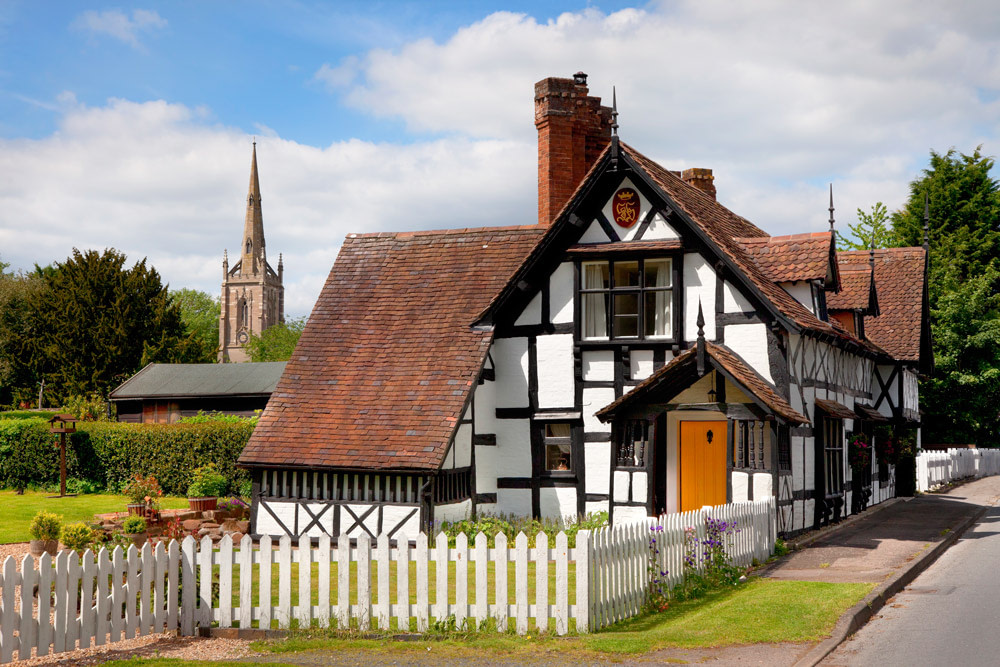 Traditional cottage in England