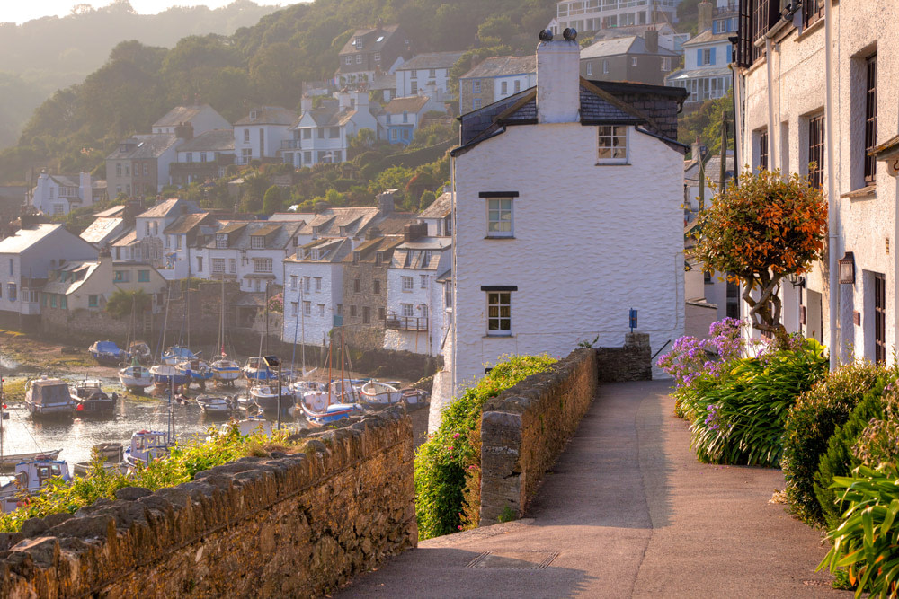 Beautiful village in Cornwall