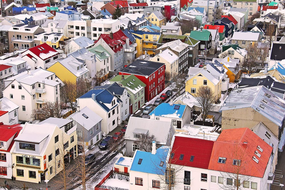 Reykjavik cityscape