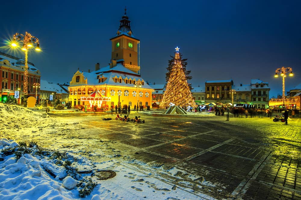 Christmas market in Brasov