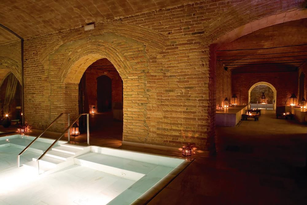 Roman and Arab baths in Barcelona