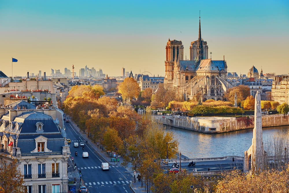 Seine and Notre-Dame Cathedral