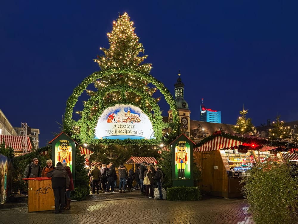 The Christmas Market in Leipzig