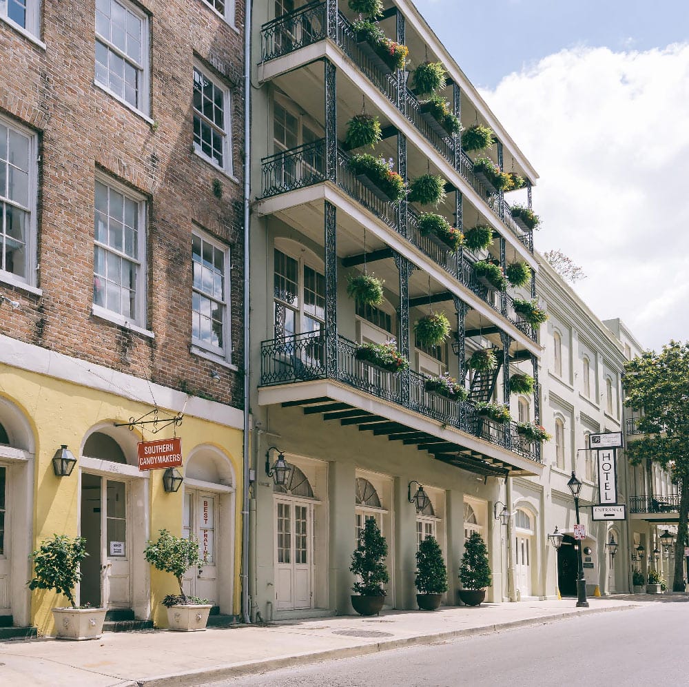 Classic hotel in the Vieux Carré