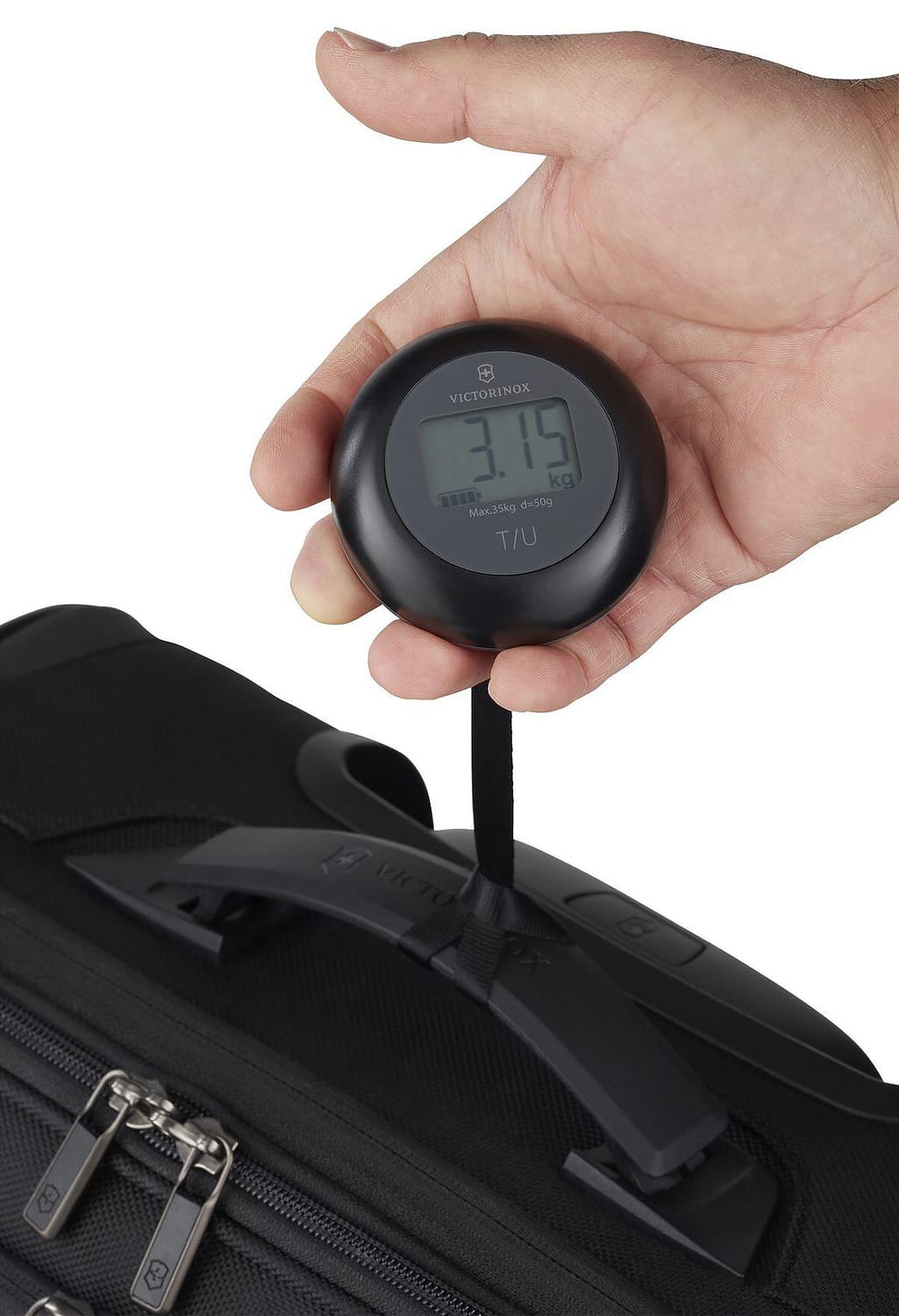 Battery-Free Luggage Scale