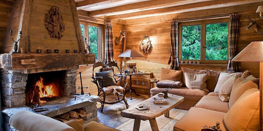 Rustic chalet in Courchevel