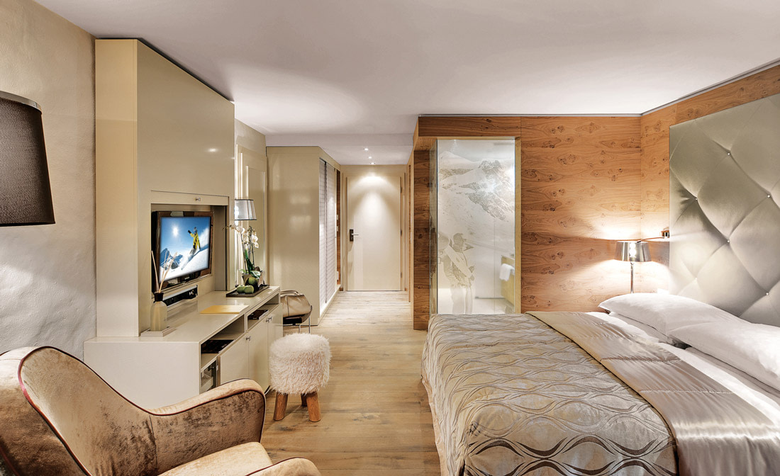 Smart designer hotel in St. Moritz