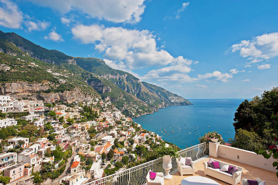 Best views on the Amalfi Coast