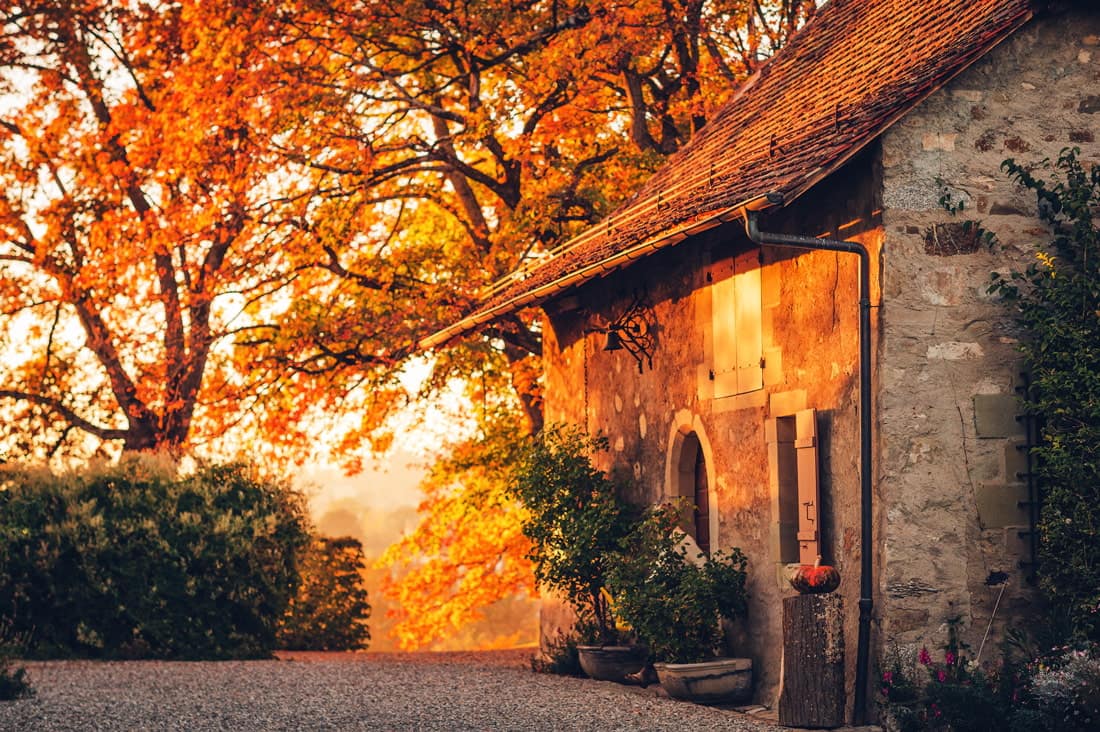 Autumn colors in Tuscany