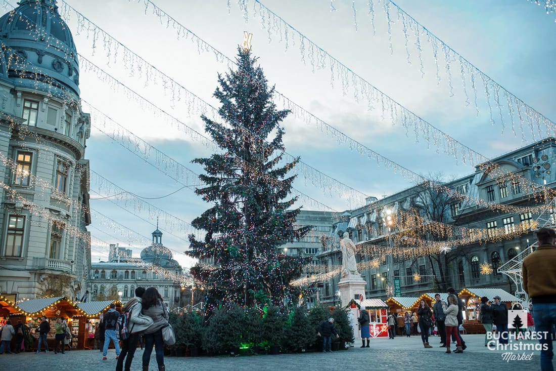 Christmas Tree in Bucharest