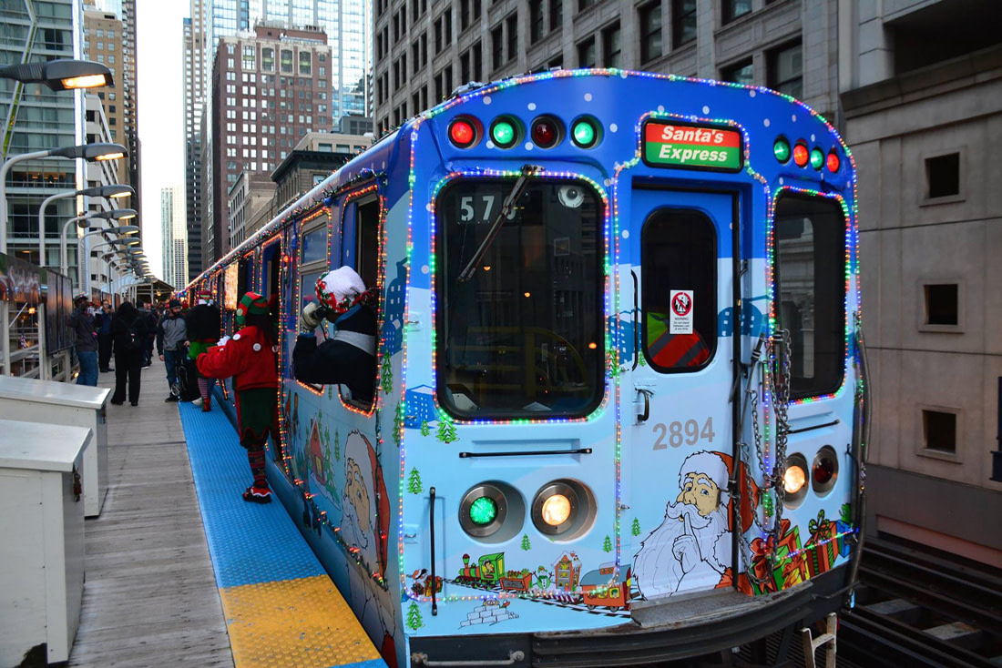 Holiday Train in Chicago