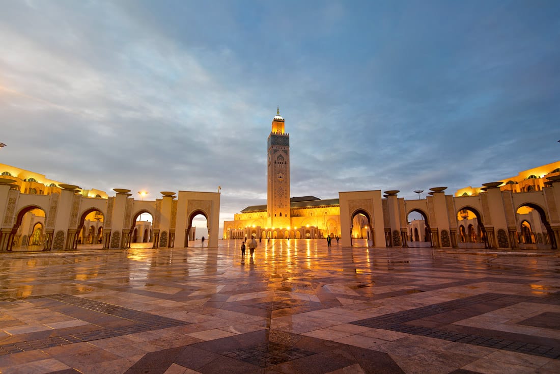 Most spectacular mosque in Morocco