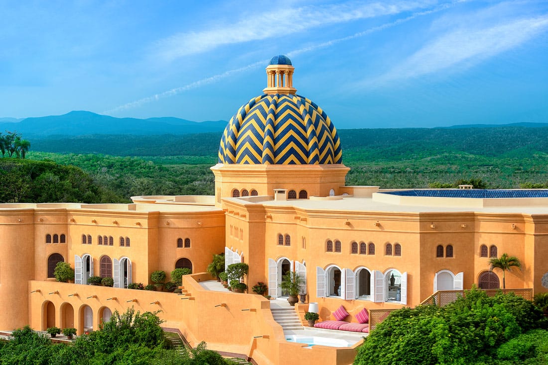 Moorish palace in Mexico