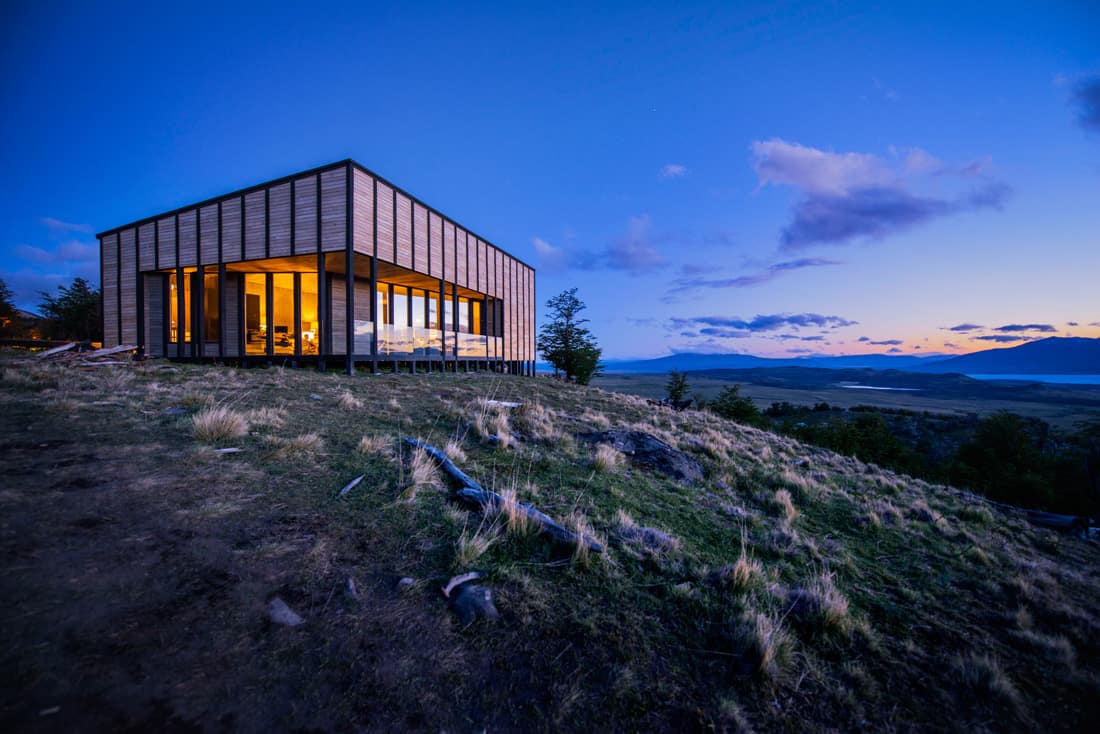 Luxury lodge in Patagonia
