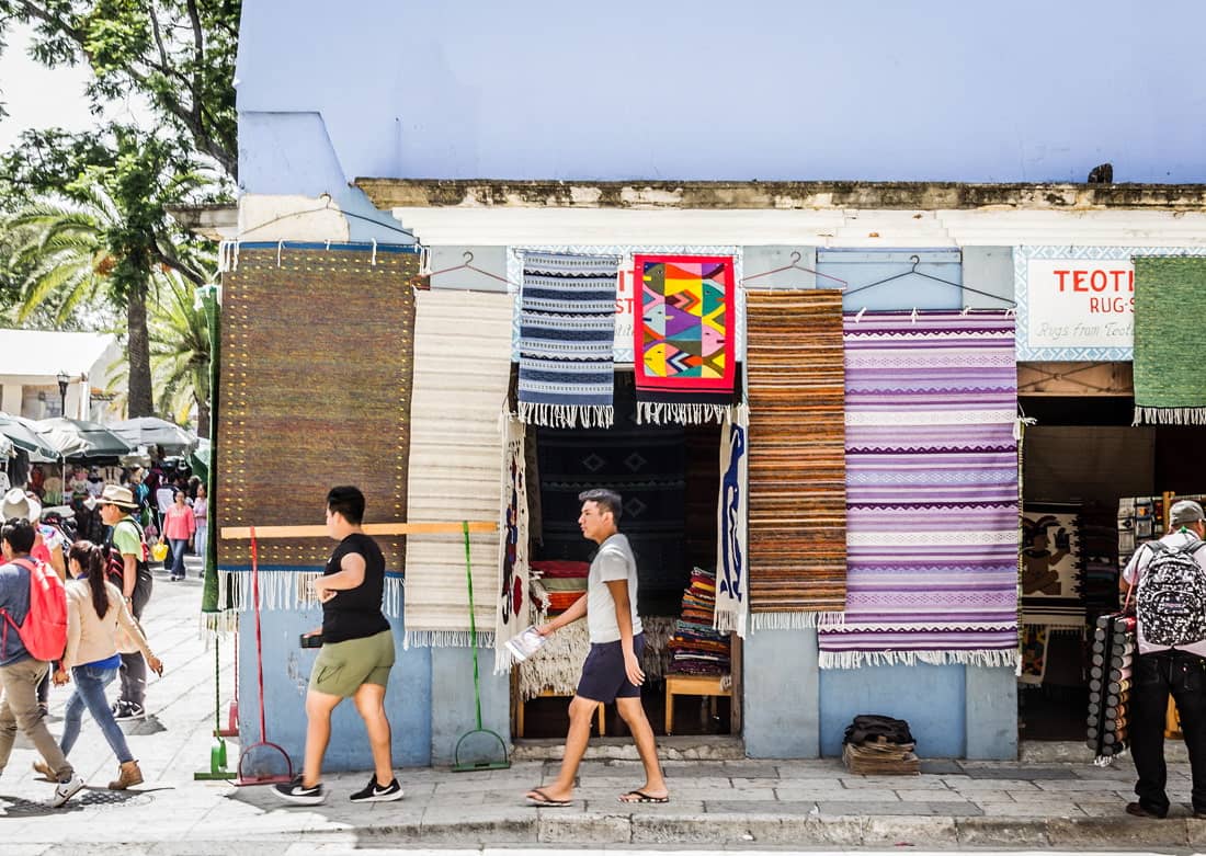 Traditional shop in Oaxaca