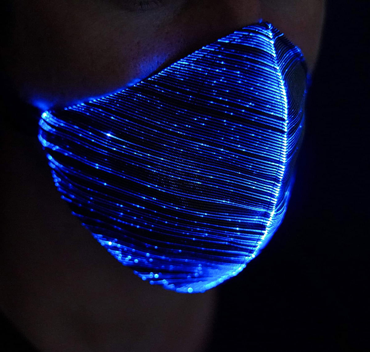Illuminated Face Mask