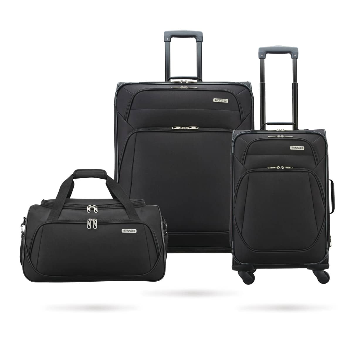 Luggage set with duffel