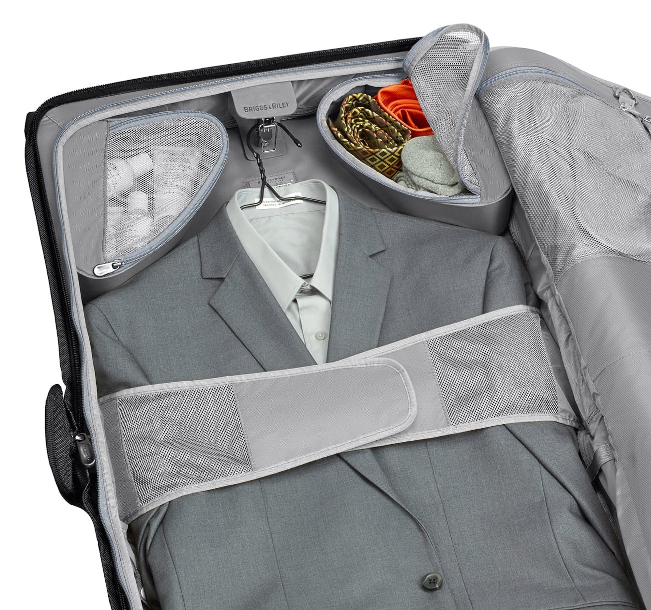 Hoesh Black Waterproof & Breathable Suit Covers Travel Suit Carrier Garment Bags 