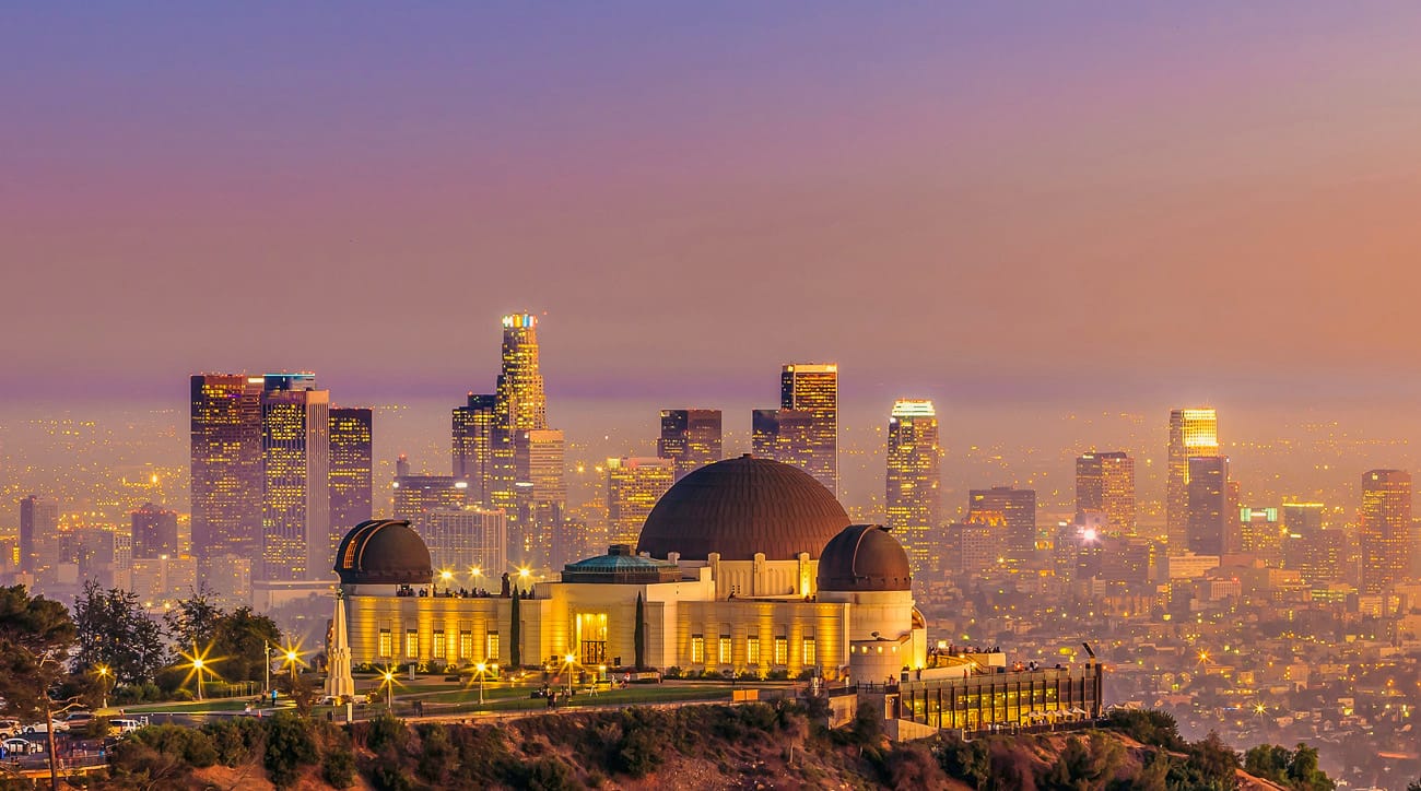 Los Angeles Skyline from the Griffith Observatory