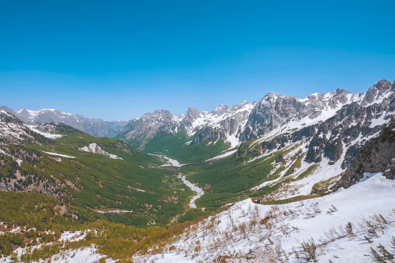 Mountains in Albania