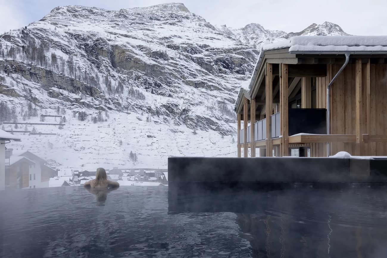 Luxury mountain resort in Austria