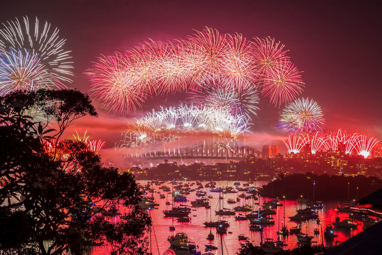 New Year's celebration in Sydney