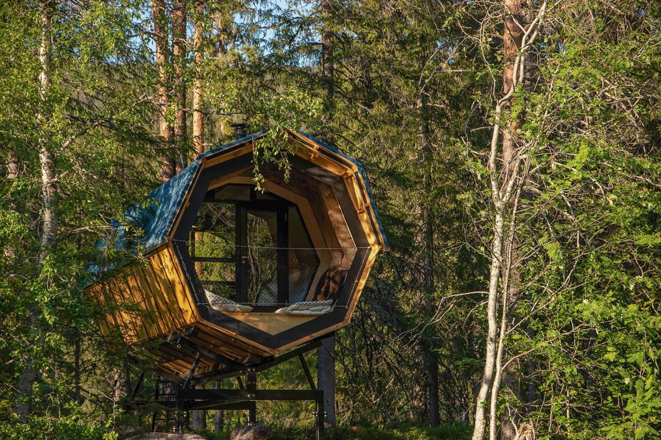 Glamping in the Norwegian Forest