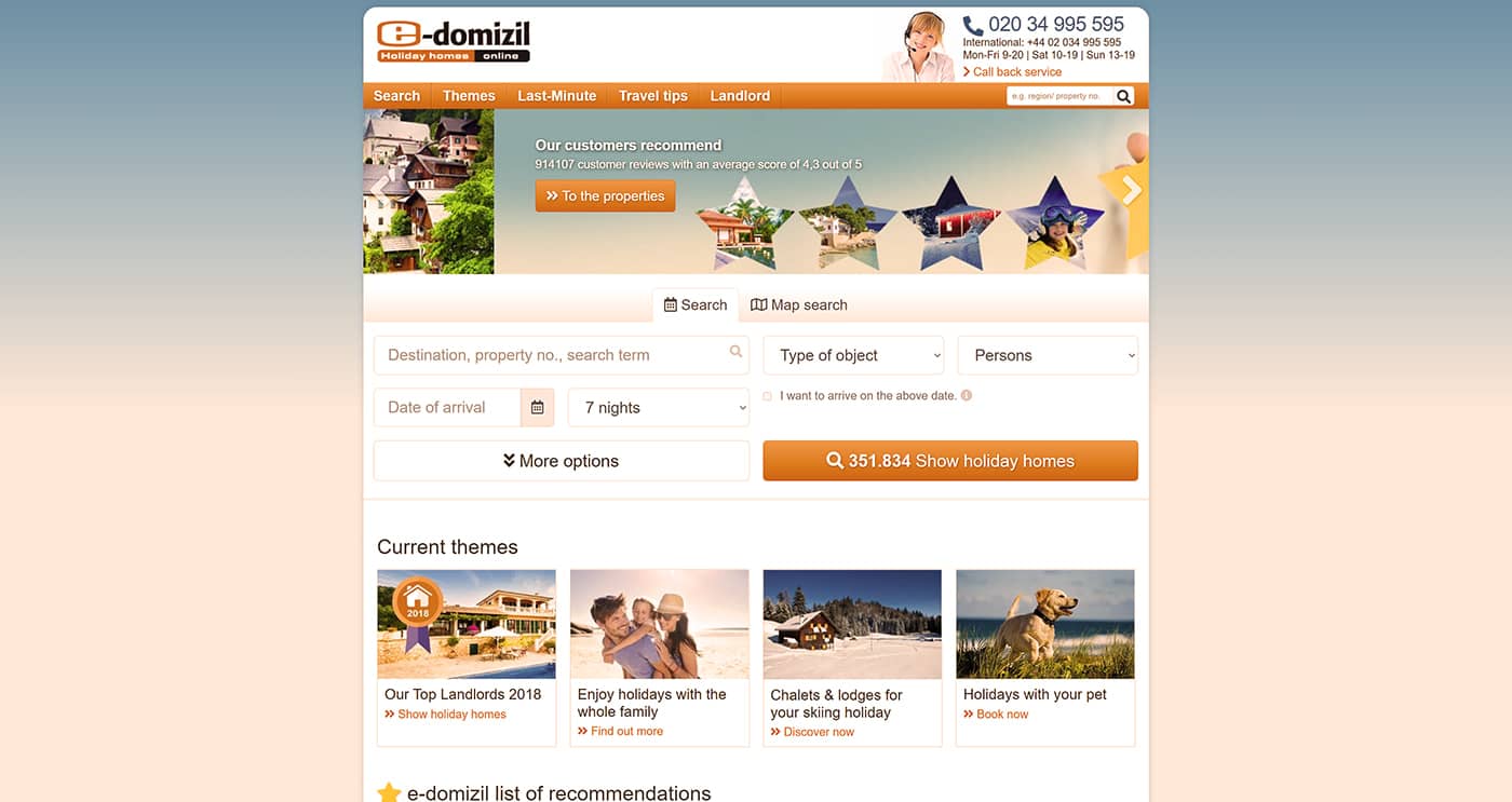 German vacation rental company