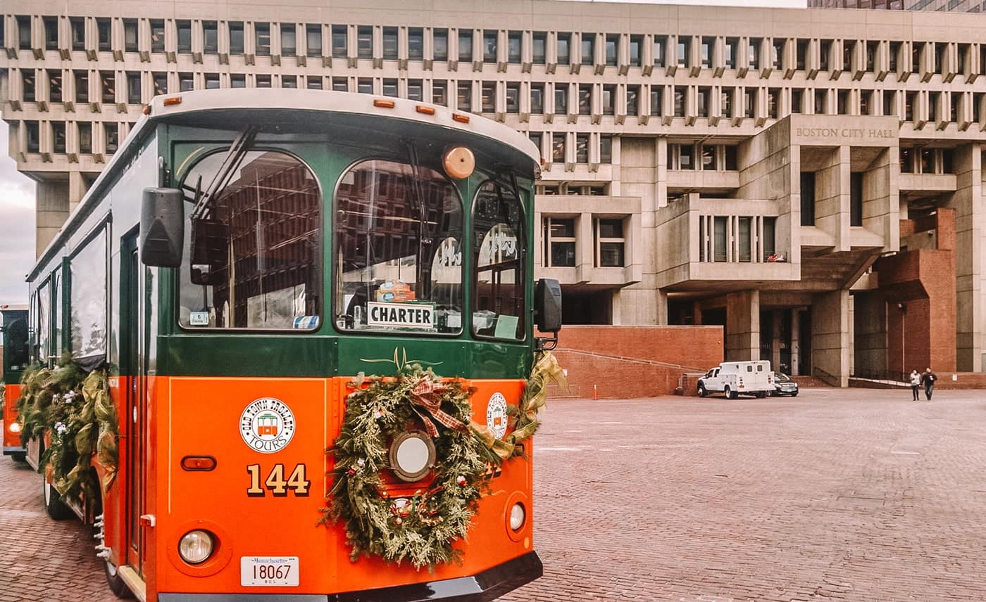Boston Holiday Trolley