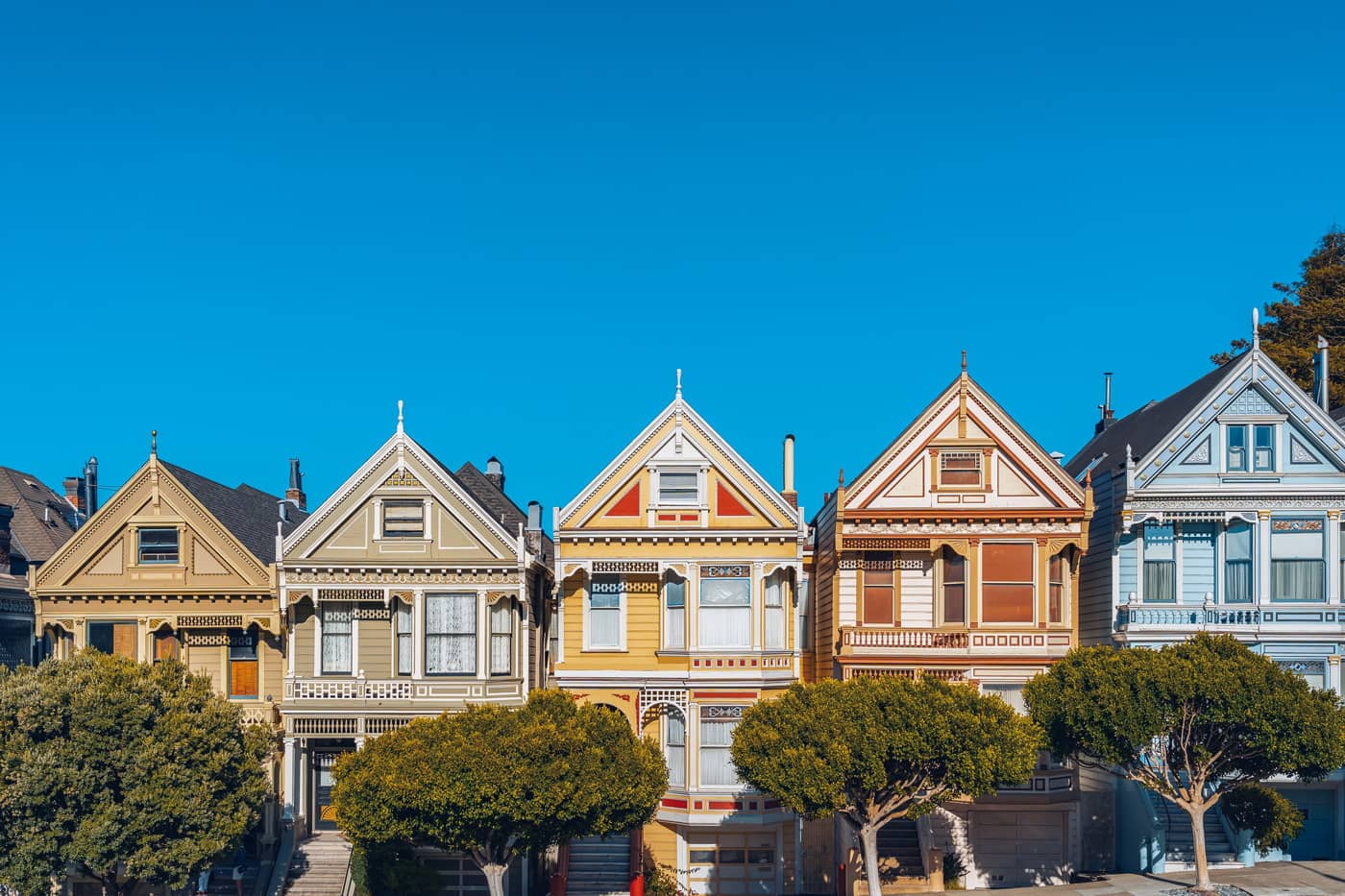 Queen Anne style houses, San Francisco