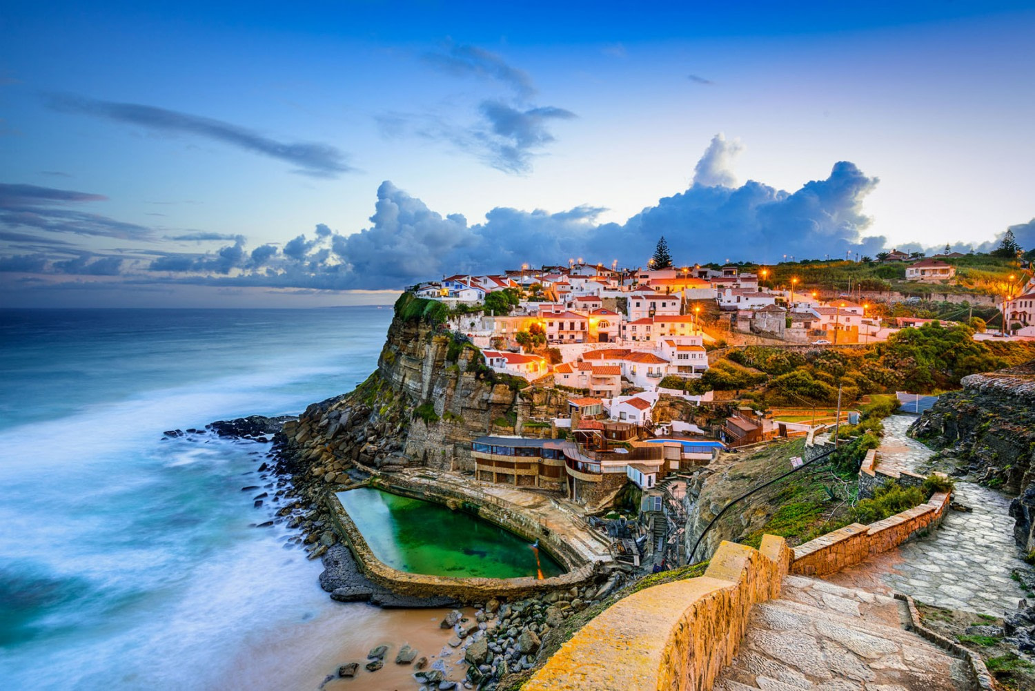Coastal Town in Portugal