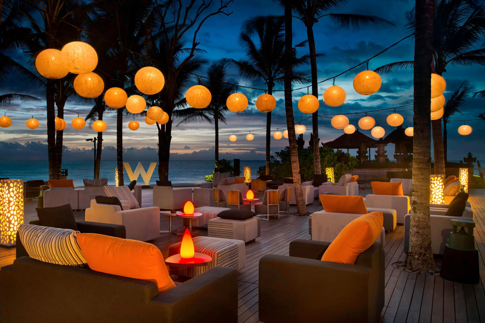 Beachfron hotel in Bali