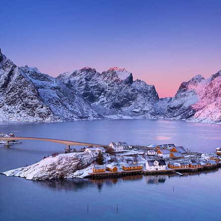 Remote village in Norway