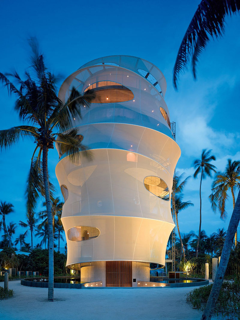 Tower in the Maldives