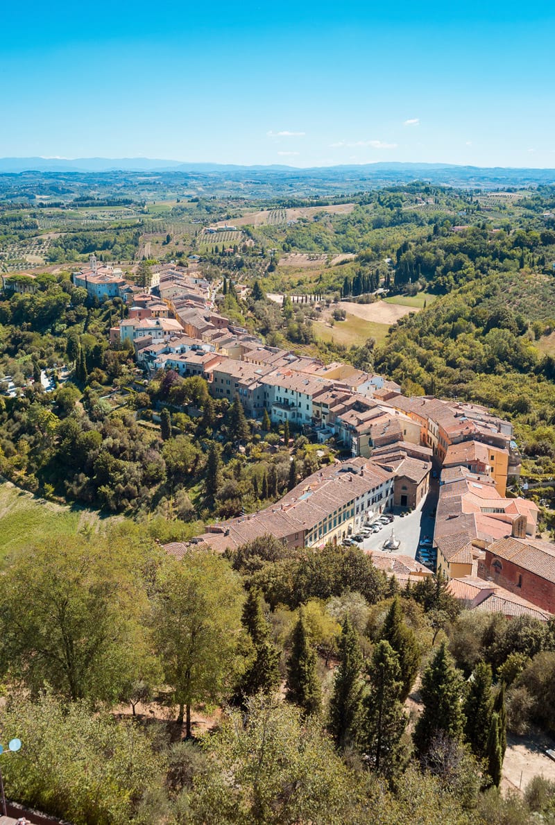 San Miniato village, Tuscany