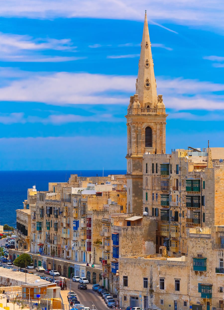 Old buildings in Malta