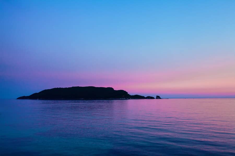 Sunset on the Adriatic Sea