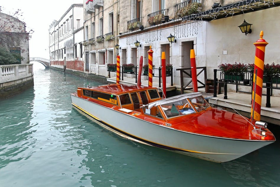 Taxi Boat in Venice