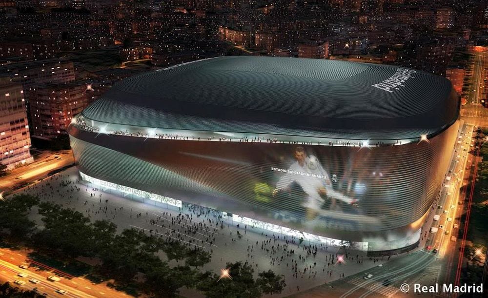 The new Santiago Bernabéu stadium