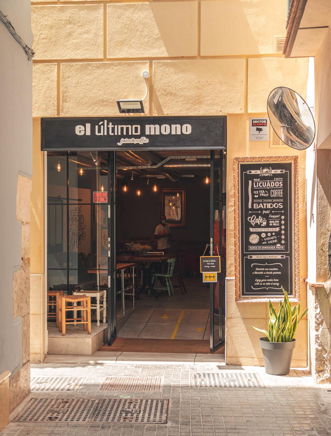 Coffee place in Malaga