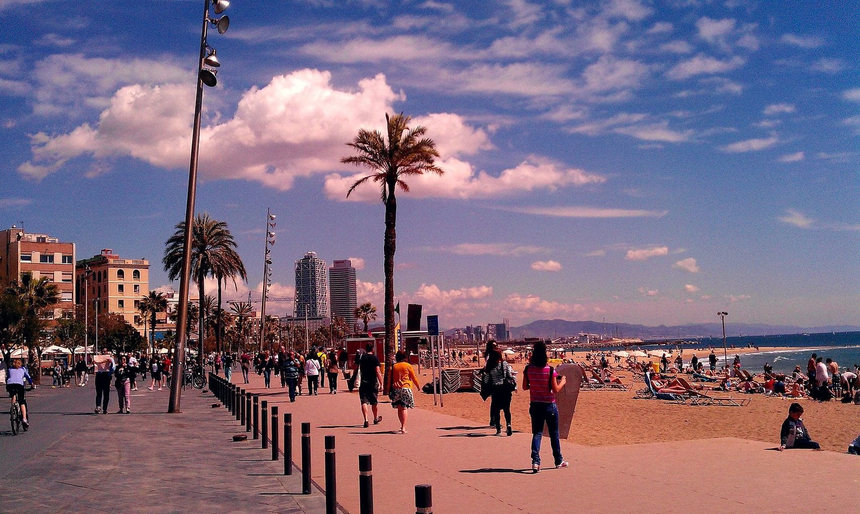 Barceloneta Beach Barcelona Barceloneta Beach Barcelona