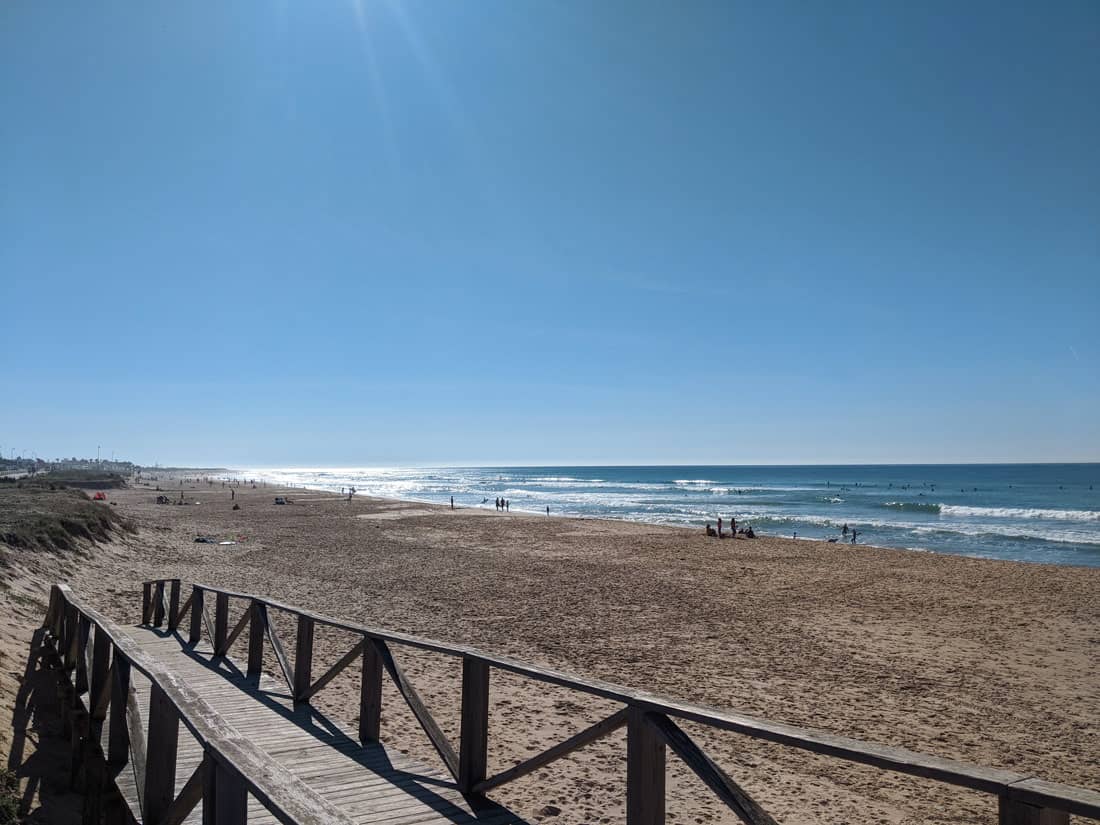 El Palmar beach, Vejer