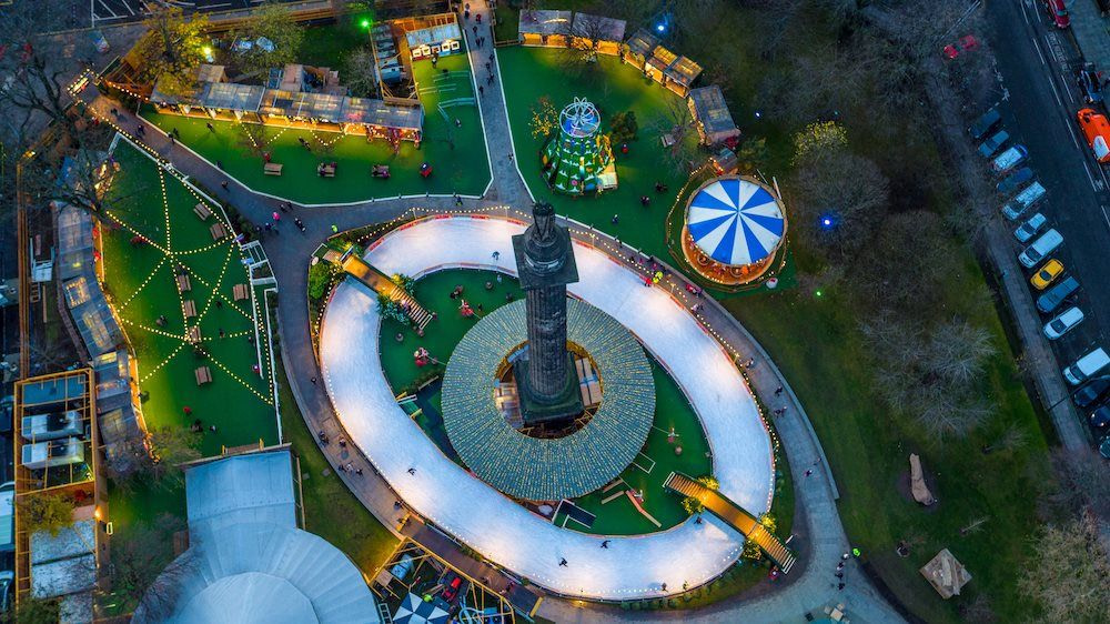 St Andrew Square Ice Rink