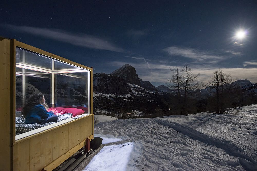 Sleeping under the stars