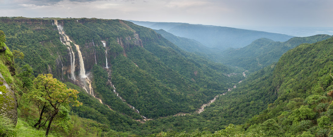Waterfalls in Cherrapunjee