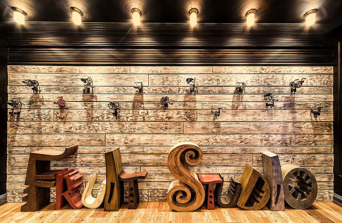 Wooden letters